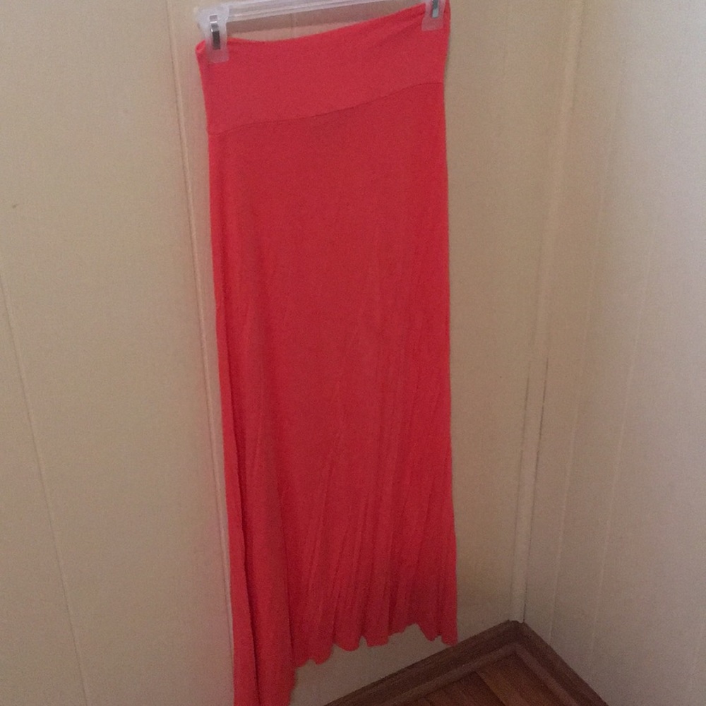Pink Maxi skirt